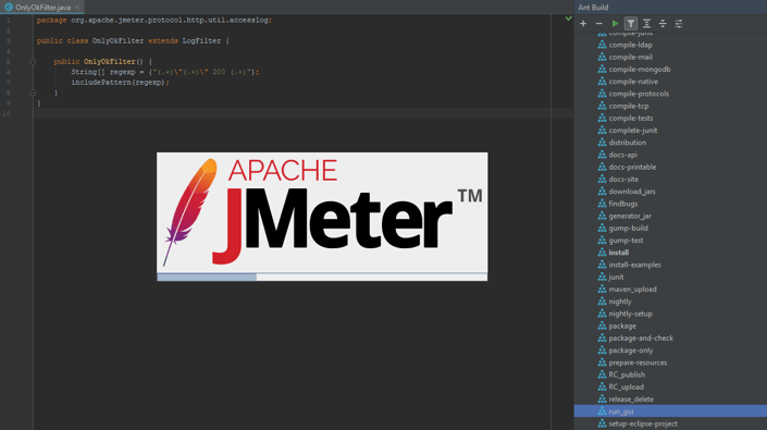 create your automatic jmeter script with the access log sampler