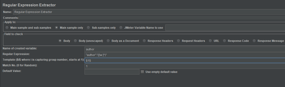 comparing the regular expression extractor with the boundary extractor