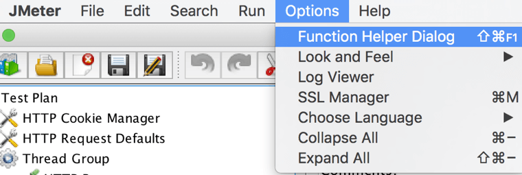 jmeter function help dialog