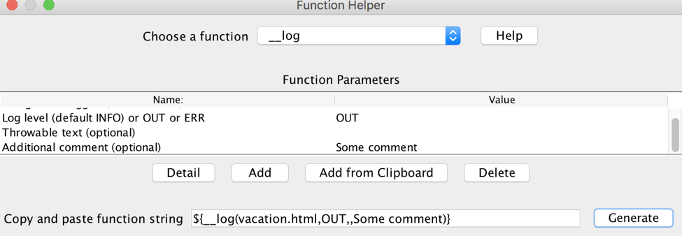 jmeter log function configuration