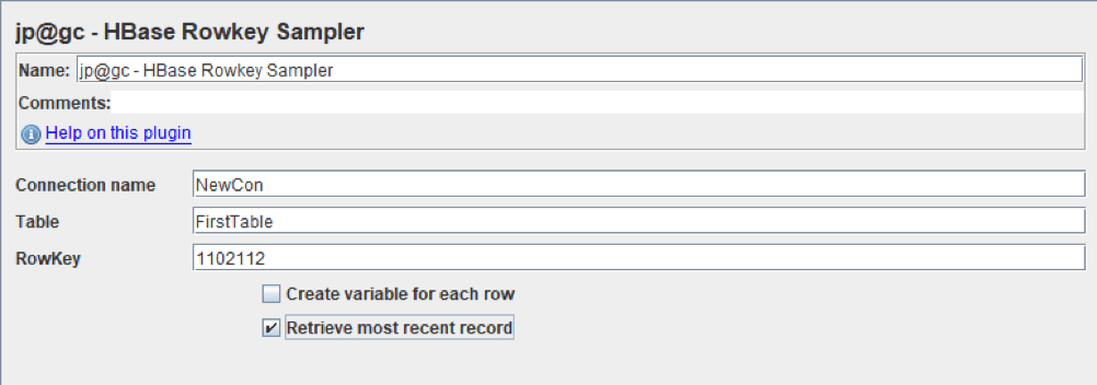 HBase Rowkey sampler