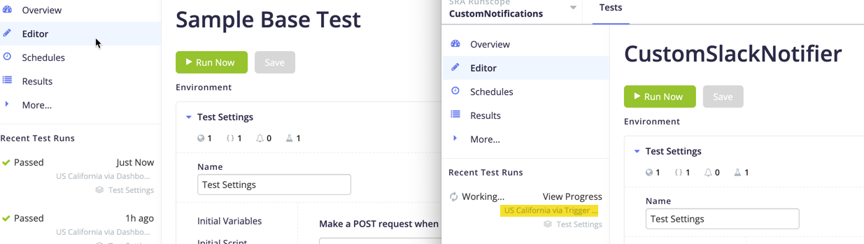 Building a Webhook Listener using BlazeMeter API Monitoring