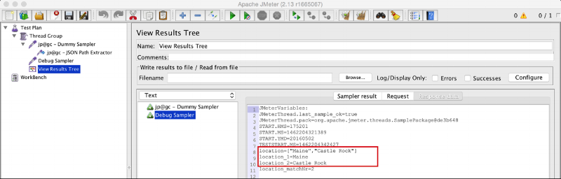 JMeter - JSON Path Extractor - Multiple Values with One Expression