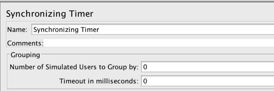 Synchronizing timer