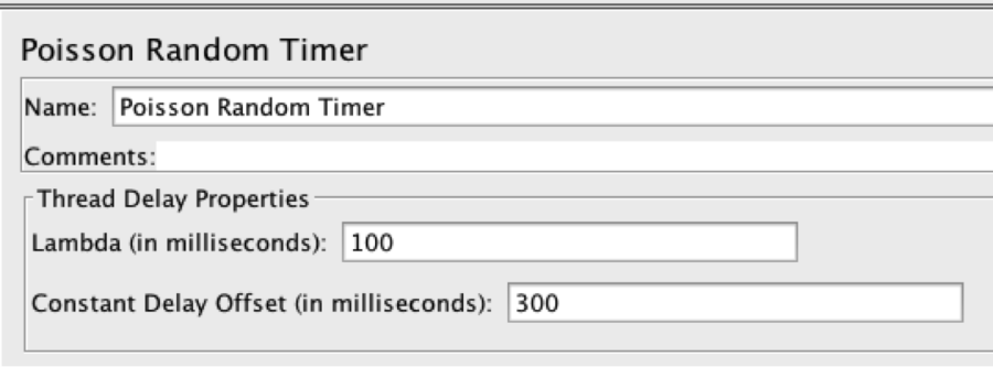 Poisson random timer