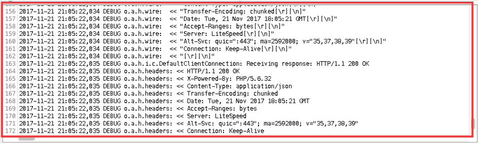 jmeter logs config