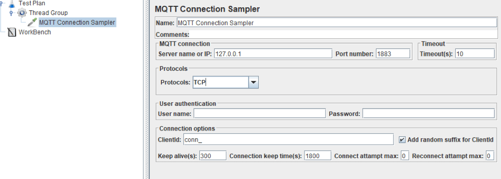 load testing mqtt iot jmeter