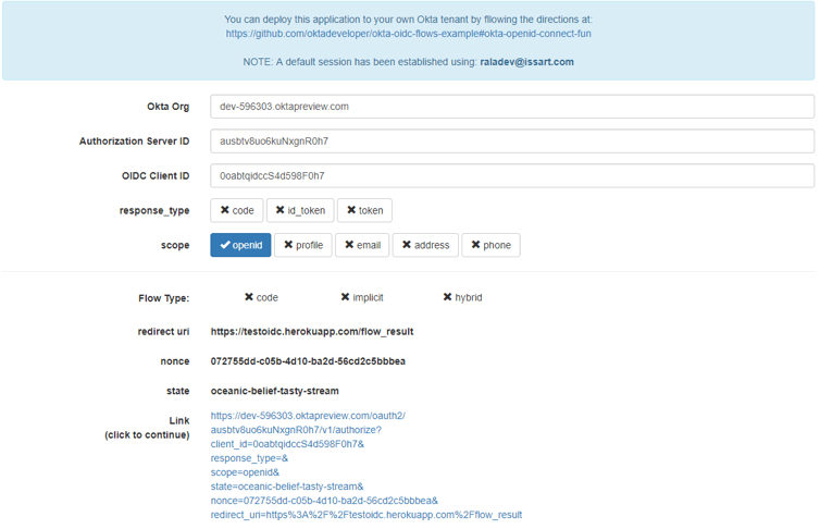 load testing openid connect