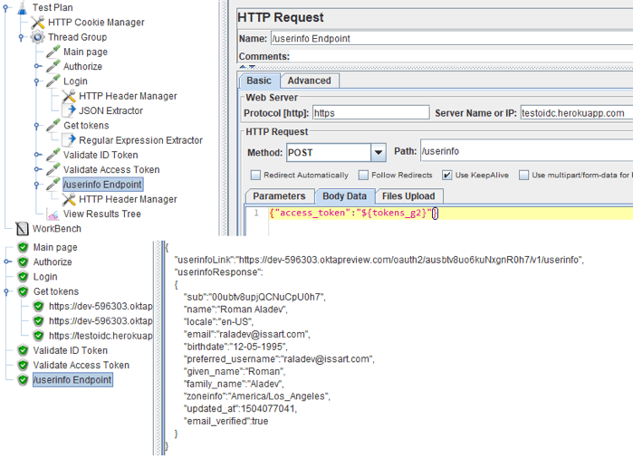 jmeter open id connect load testing