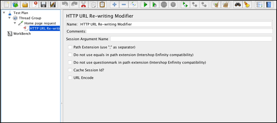 jmeter html url re-writing modifier