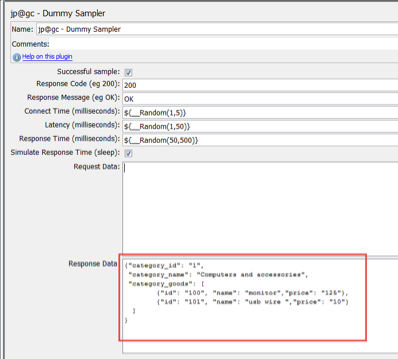 Adding data to Dummy sampler