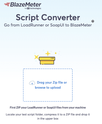blazemeter script converter