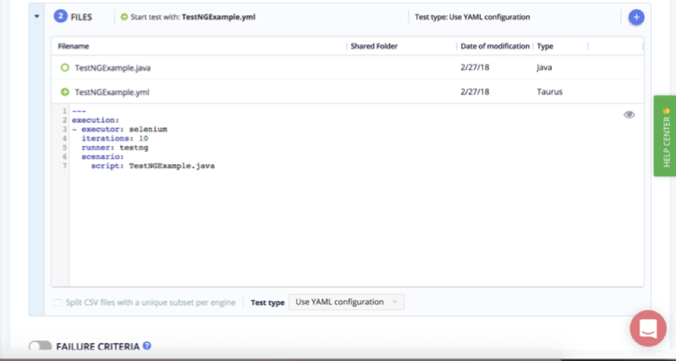 BlazeMeter functional test