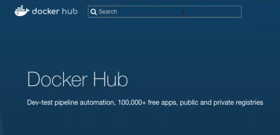 use docker hub for selenium