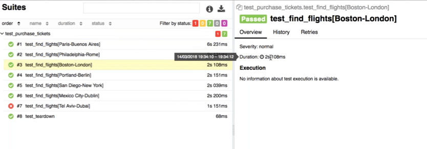 selenium, docker and allure reports