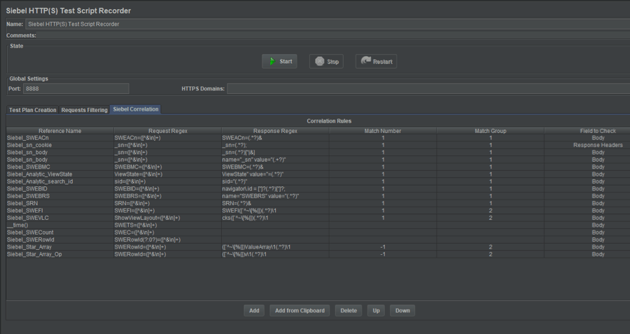 run a load test for siebel crm