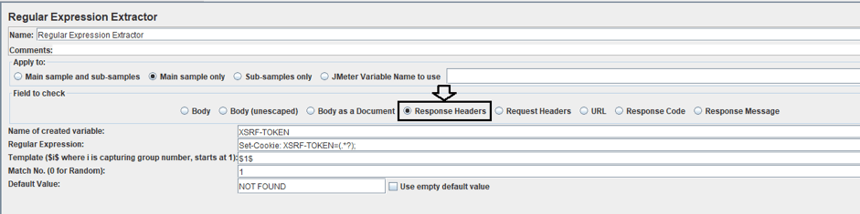 token variables extraction, load testing