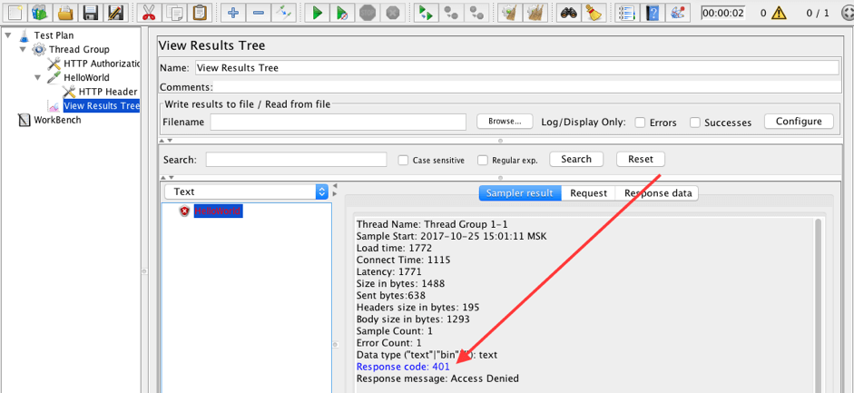 View Results Tree